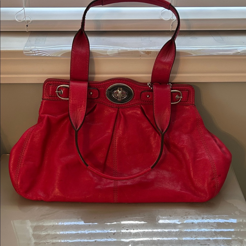 Coach Magenta Shoulder Bag